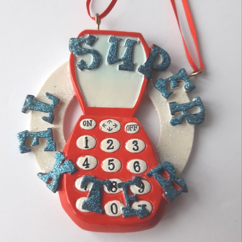 Super Texter Ornament